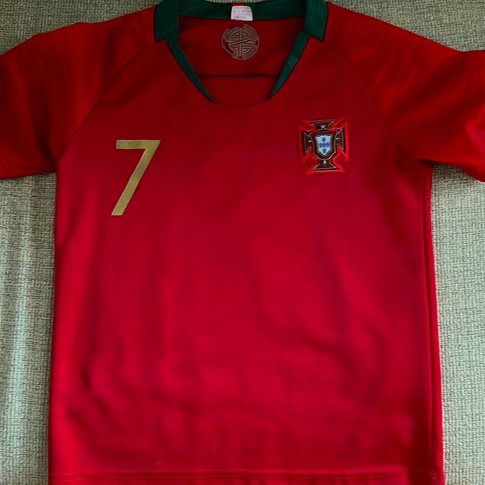 Portugal Ronaldo #7 kids jersey and shorts